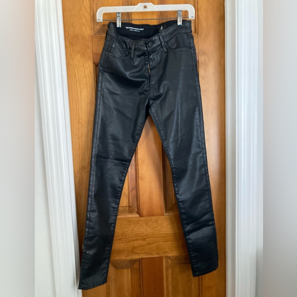 AG Adriano Goldschmied Black Skinny Pants